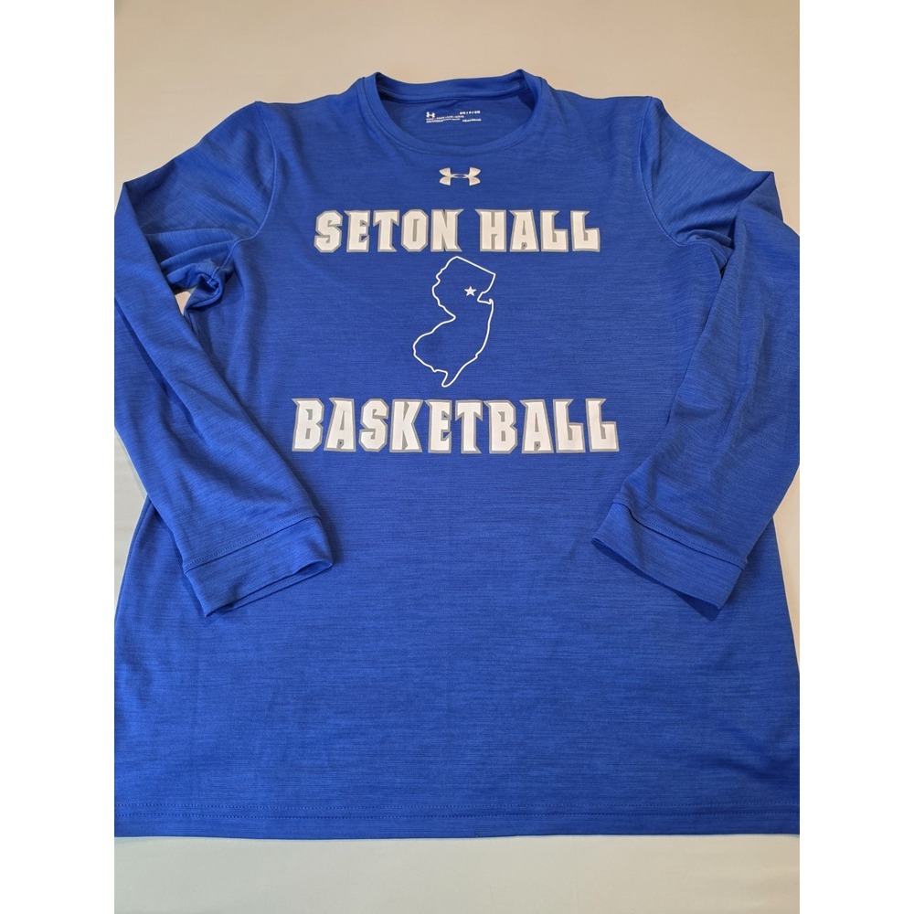 Seaton Hall Basketball Long Sleeve Under Armour Heatgear Shirt
